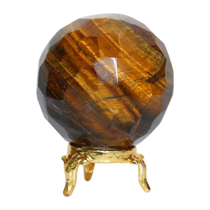Tiger Eye Crystal Sphere Ball (50mm) - Courage and Protection