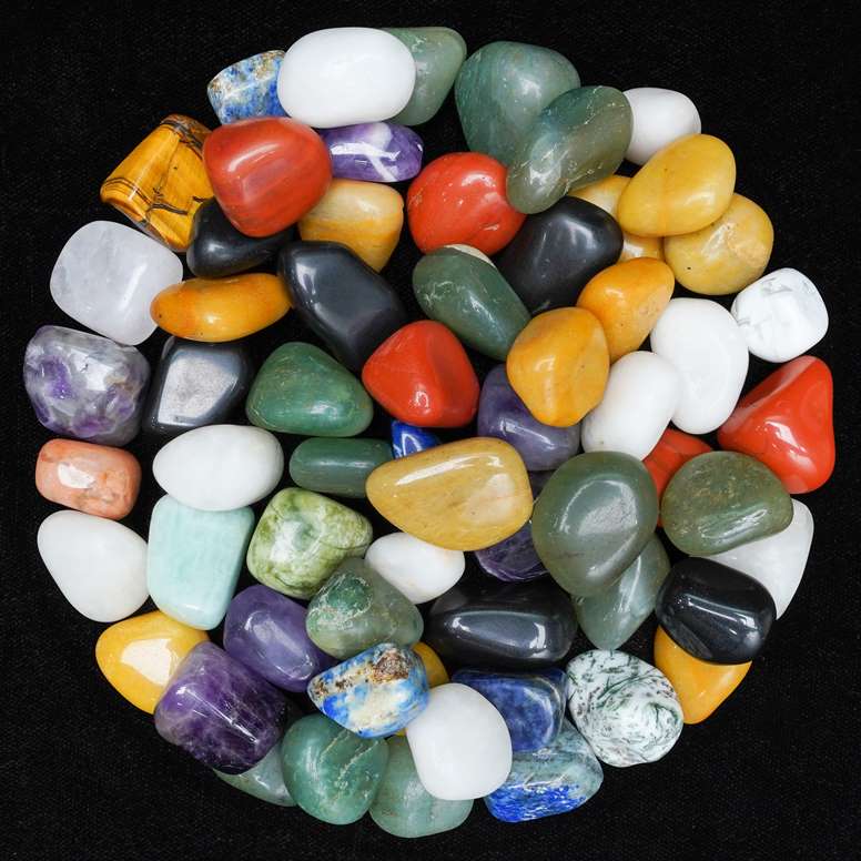 Mixed Assorted Tumbled Stones - TheIndianHand