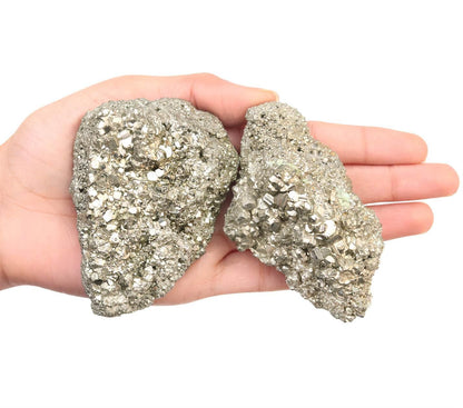 Pyrite Rough Raw Cluster - TheIndianHand 