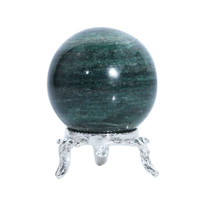 Green Aventurine Crystal Sphere Ball (35mm) - Luck and Prosperity