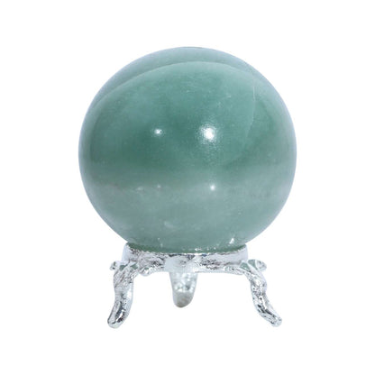 Green Jade Crystal Sphere Ball (50mm) - Harmony and Prosperity