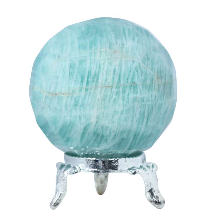 Amazonite Crystal Sphere Ball (60mm) - Calm and Clarity