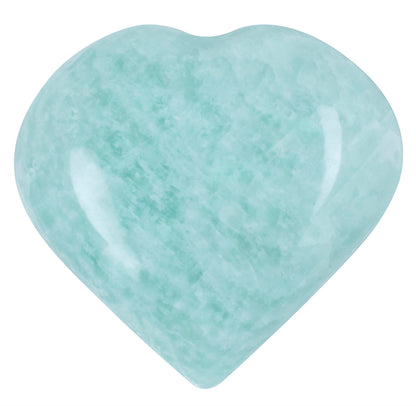 Amazonite Crystal Heart Shape Stone - TheIndianHand