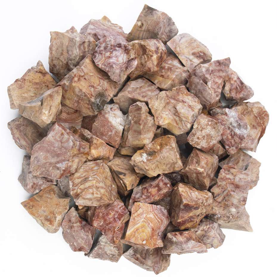Rosetta Jasper Rough/Raw Natural Crystal for Tumbling Chakra Balancing - TheIndianHand