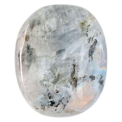 Purple Labradorite Crystal Palmstone (Transformation, Boost Psychic Abilities) - TheIndianHand