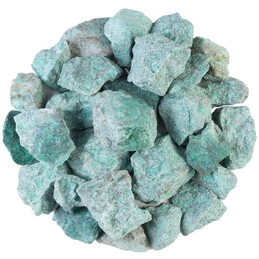 Green Opal Rough/Raw Crystal for Tumbling Chakra Balancing - TheIndianHand