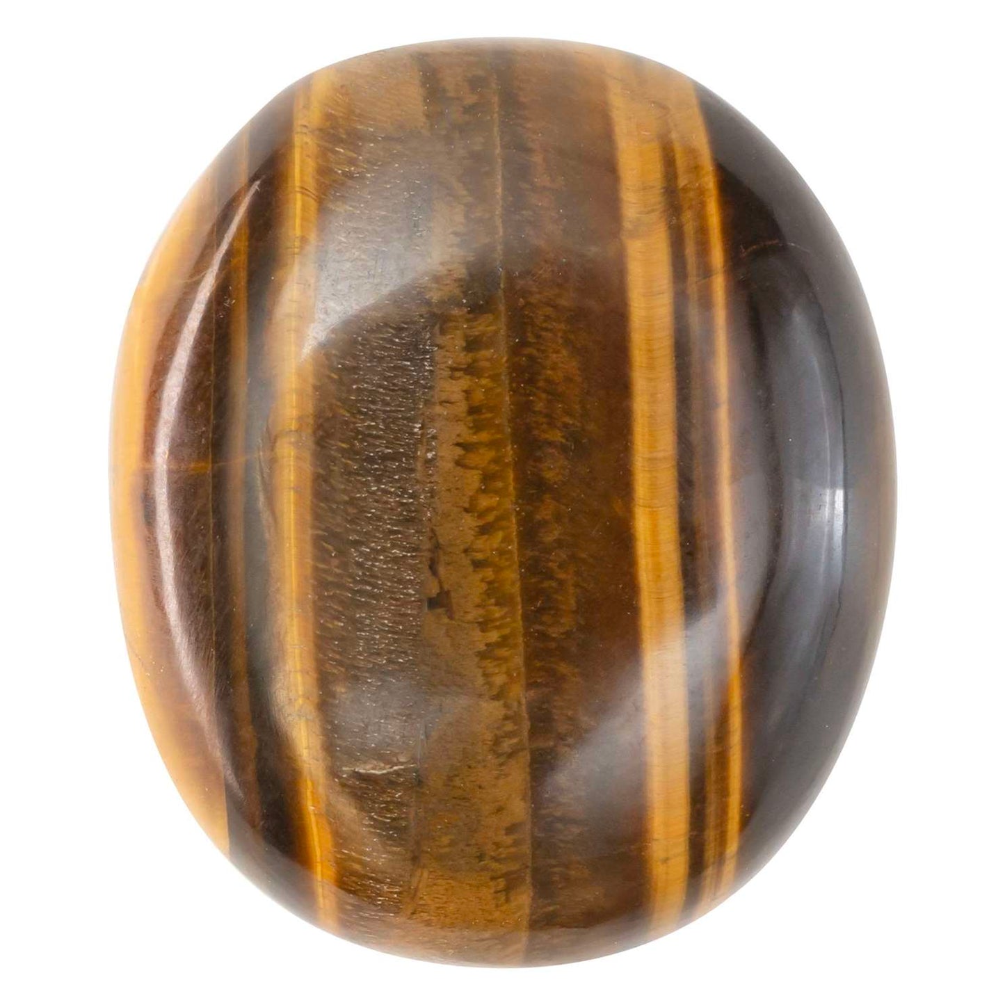 Tiger Eye Crystal Palmstone (Personal Power, Confidence) - TheIndianHand