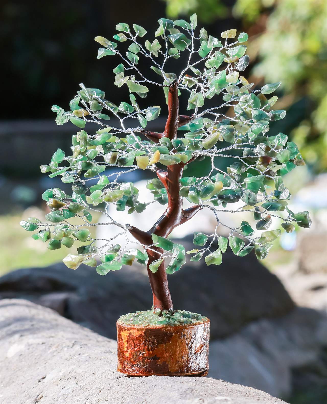 Green Aventurine Crystal Tree | Feng Shui Tree | Crystal Gemstone Tree | Money Tree | Lucky Tree outlets |