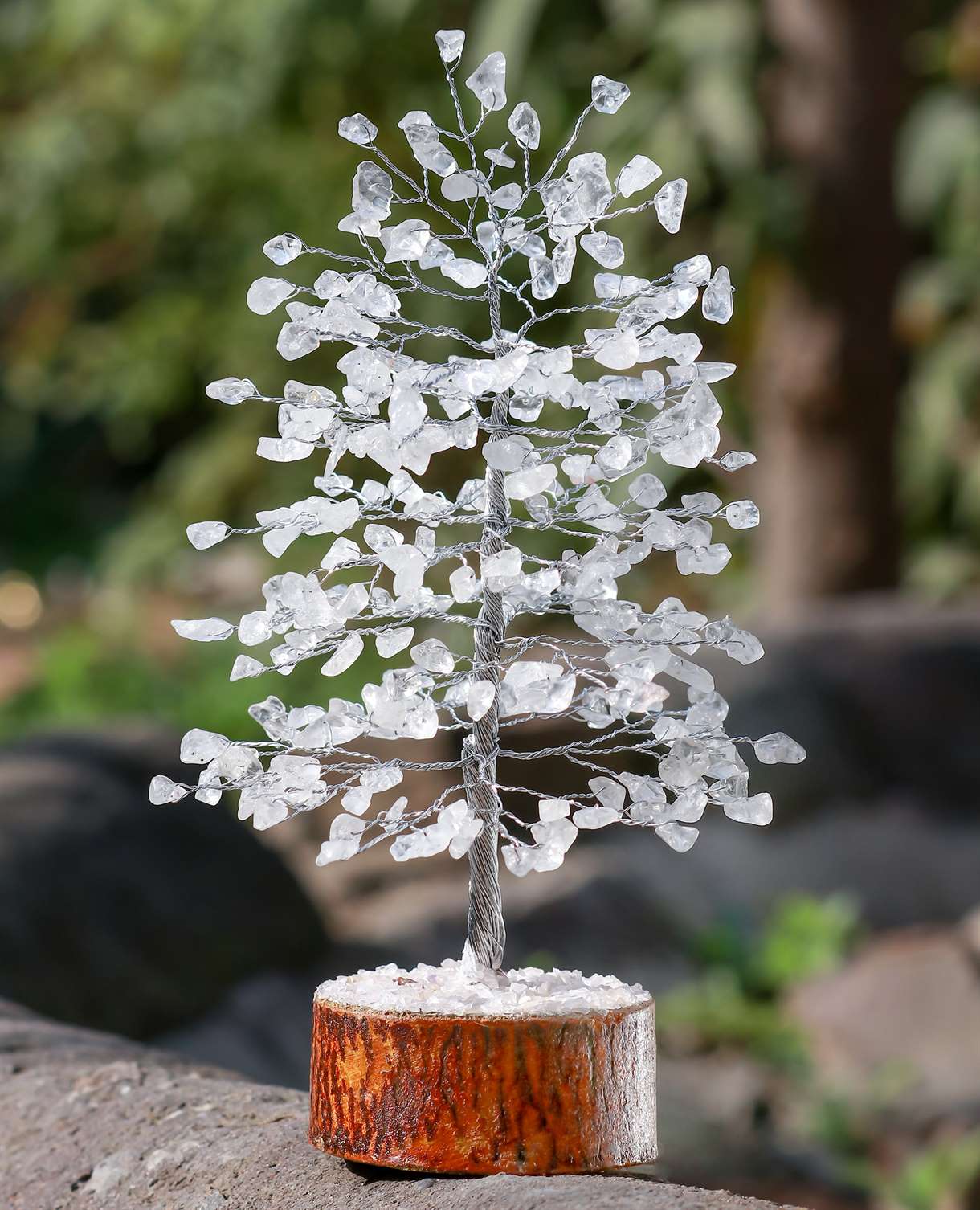 Clear Quartz Crystal Tree of Life