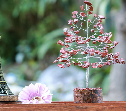 Red Jasper Crystal Tree of Life