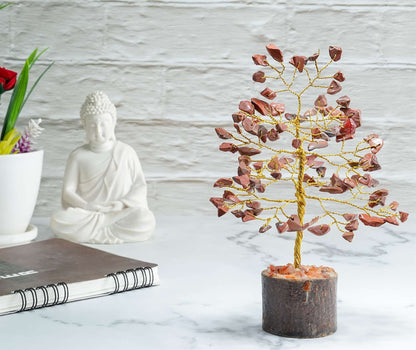 Red Jasper Crystal Tree of Life