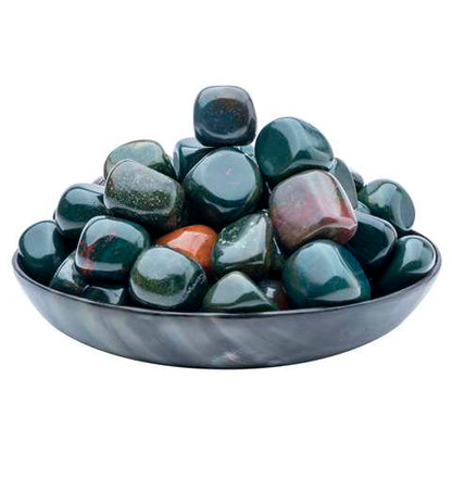 Bloodstone Tumbled Stones - TheIndianHand