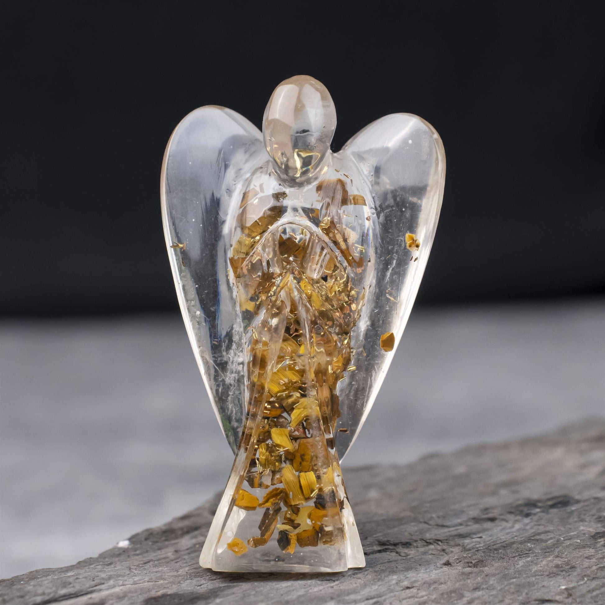 Tiger Eye Orgone Guardian Angel for Love and Healing - TheIndianHand