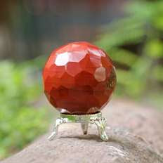Red Jasper Crystal Sphere Ball (55mm) - Grounding and Vitality