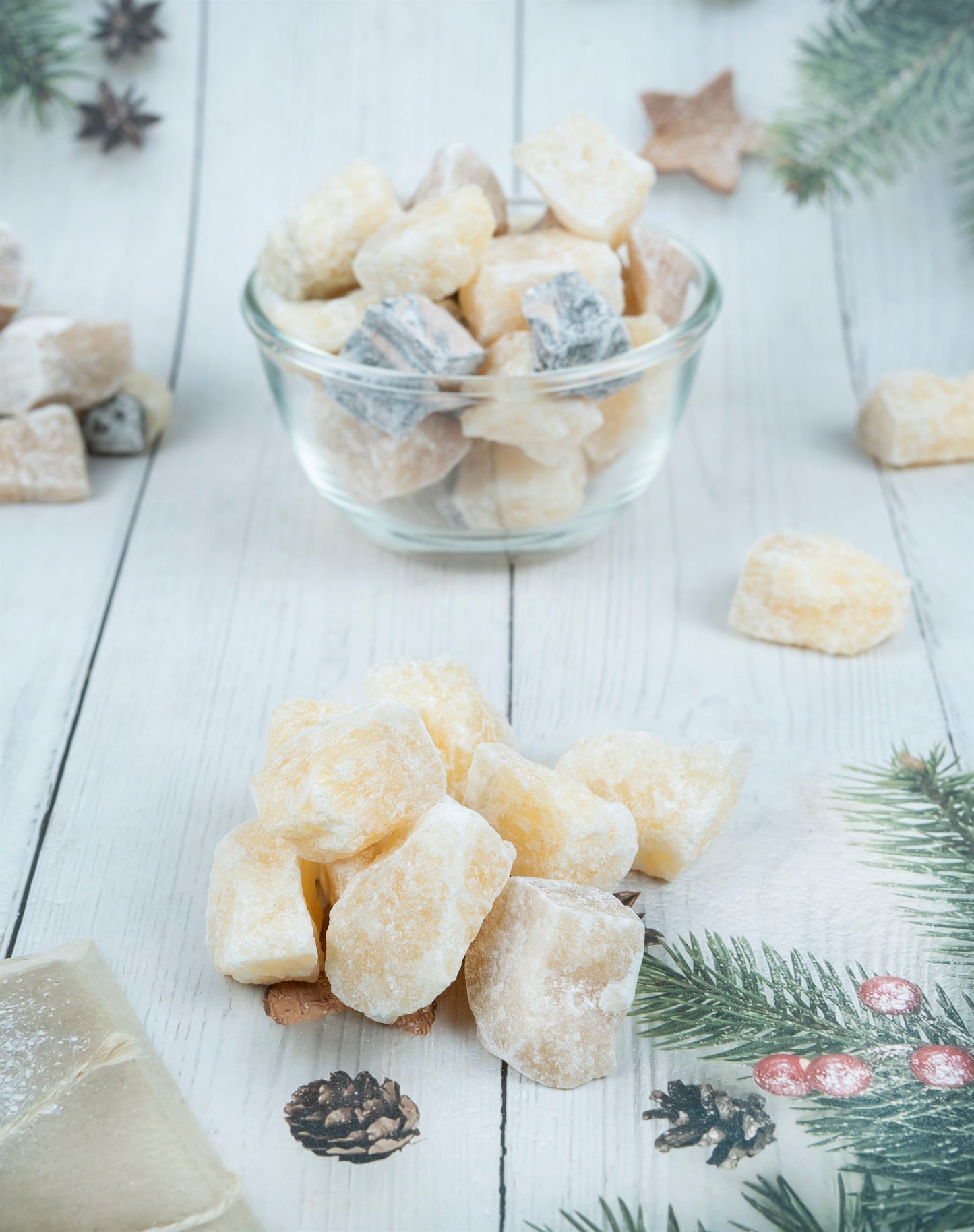 Zebra Calcite Rough/Raw Crystal for Tumbling Chakra Balancing - TheIndianHand