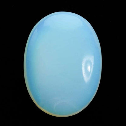 Opalite Crystal Palmstone (Spiritual Connection, Enhance Meditation) - TheIndianHand