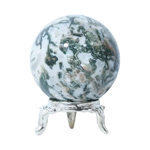 Tree Agate Crystal Sphere Ball (50mm) - Nature Connection