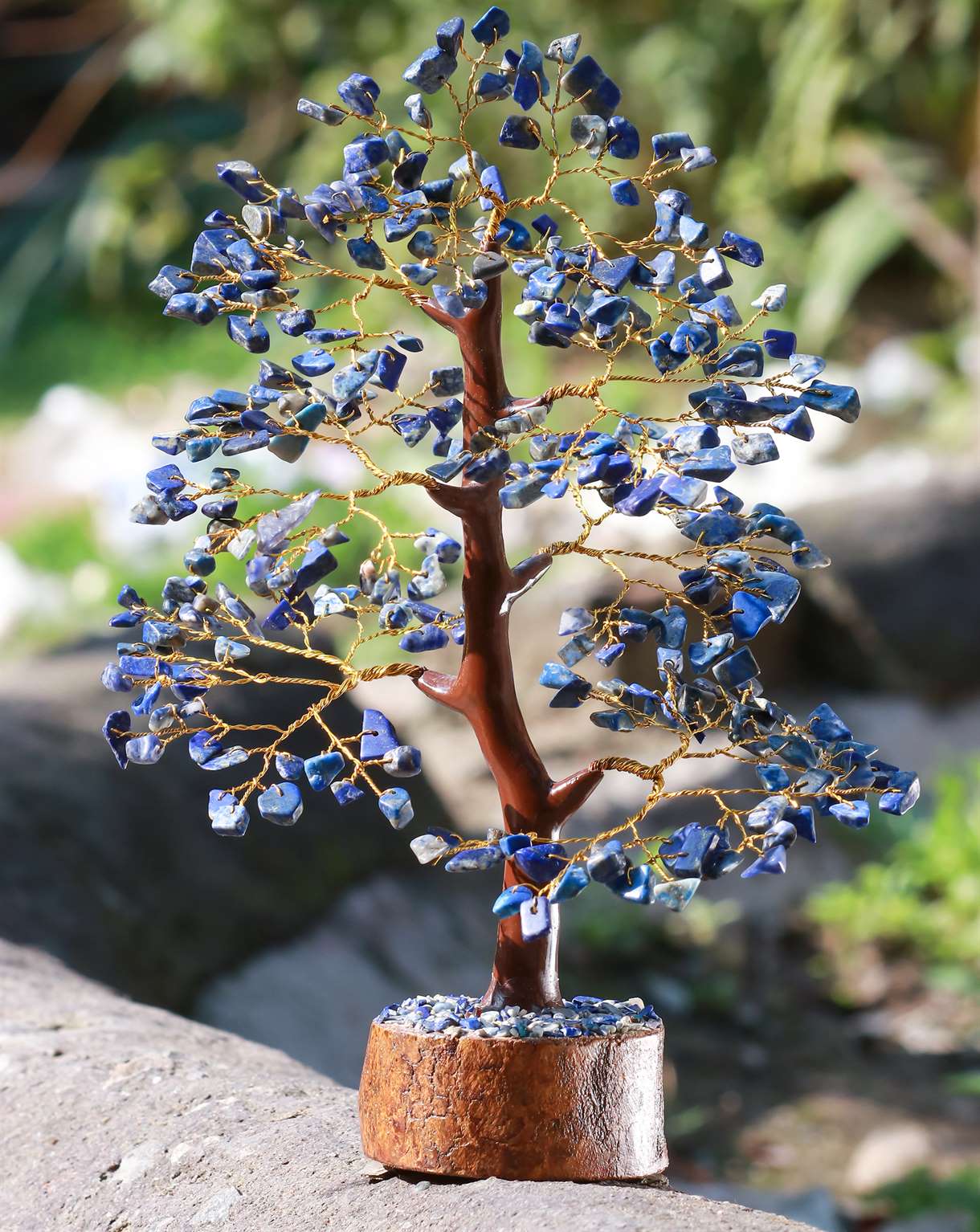 Lapis Lazuli Chakra Tree