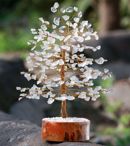 Clear Quartz Crystal Tree of Life