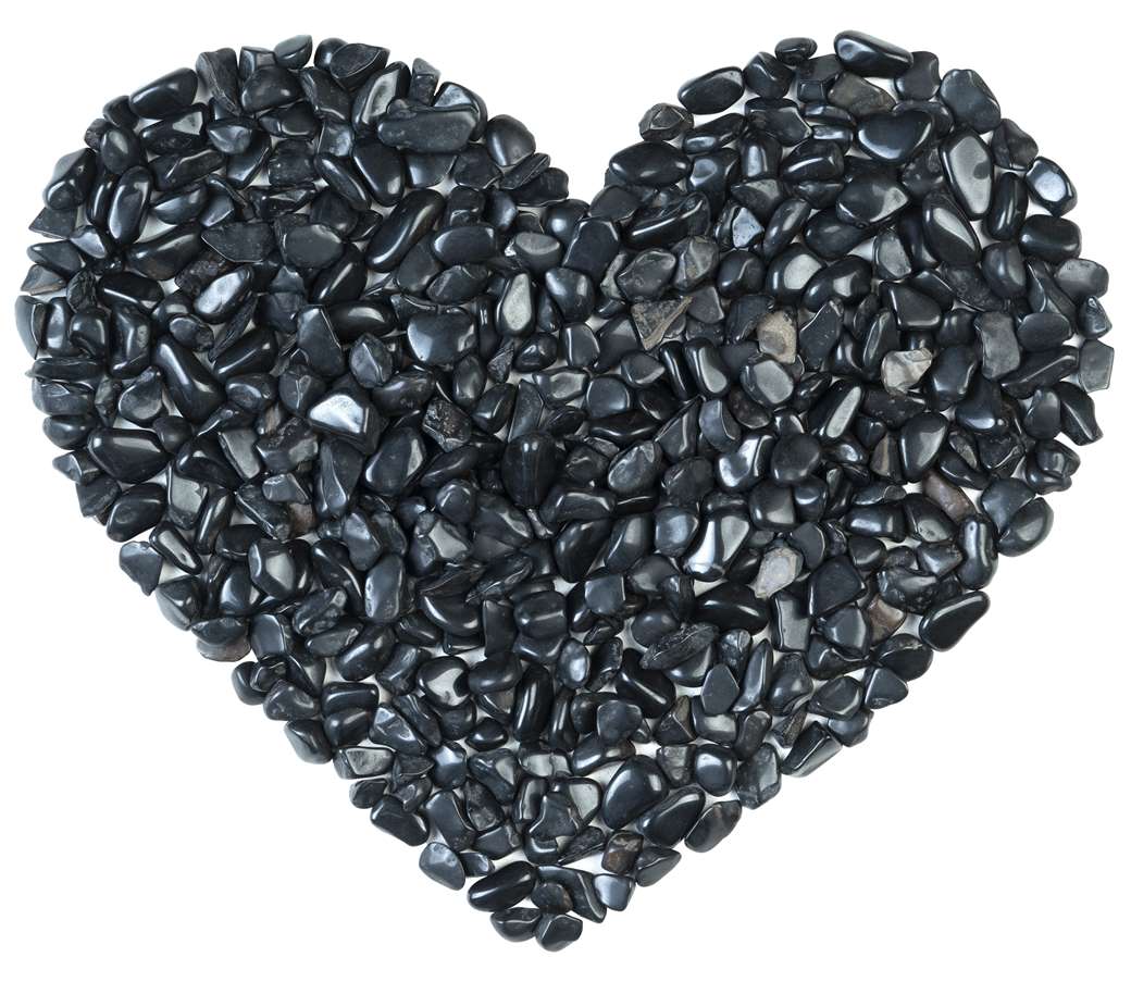 Black Tourmaline Crystal Chips Stone - TheIndianHand