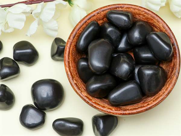 Black Tourmaline Tumbled Stones - TheIndianHand