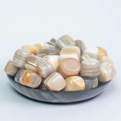 Botswana agate Tumbled Stones