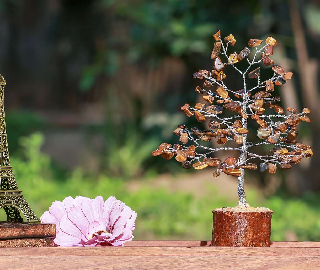 Tiger Eye Crystal Tree of Life