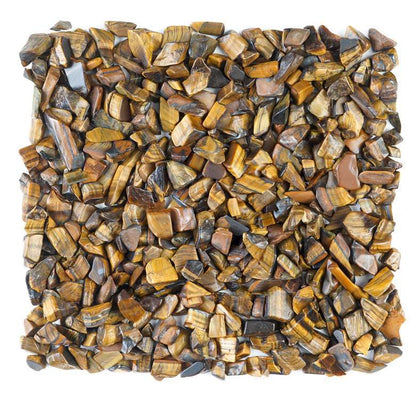 Tiger Eye Crystal Chips Stone - TheIndianHand