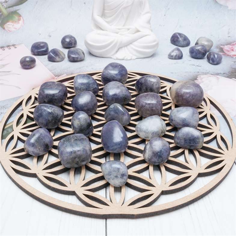 Iolite Tumbled Stones