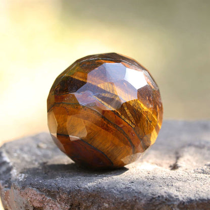 Tiger Eye Crystal Sphere Ball (50mm) - Courage and Protection