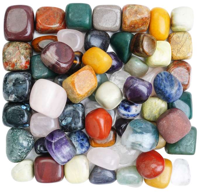 Exclusively Mixed Tumbled Stones