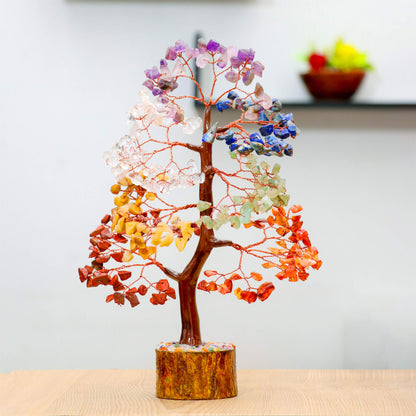 Seven Chakra Crystal Tree of life