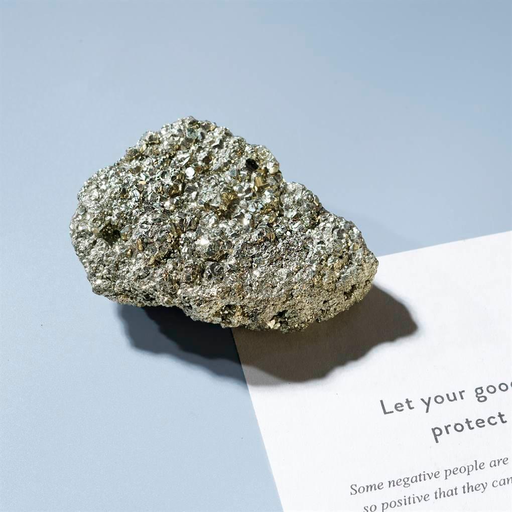 Pyrite Rough Raw Cluster - TheIndianHand 