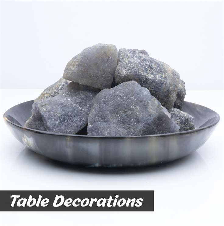 Iolite Rough/Raw Natural Crystal for Tumbling Chakra Balancing - TheIndianHand