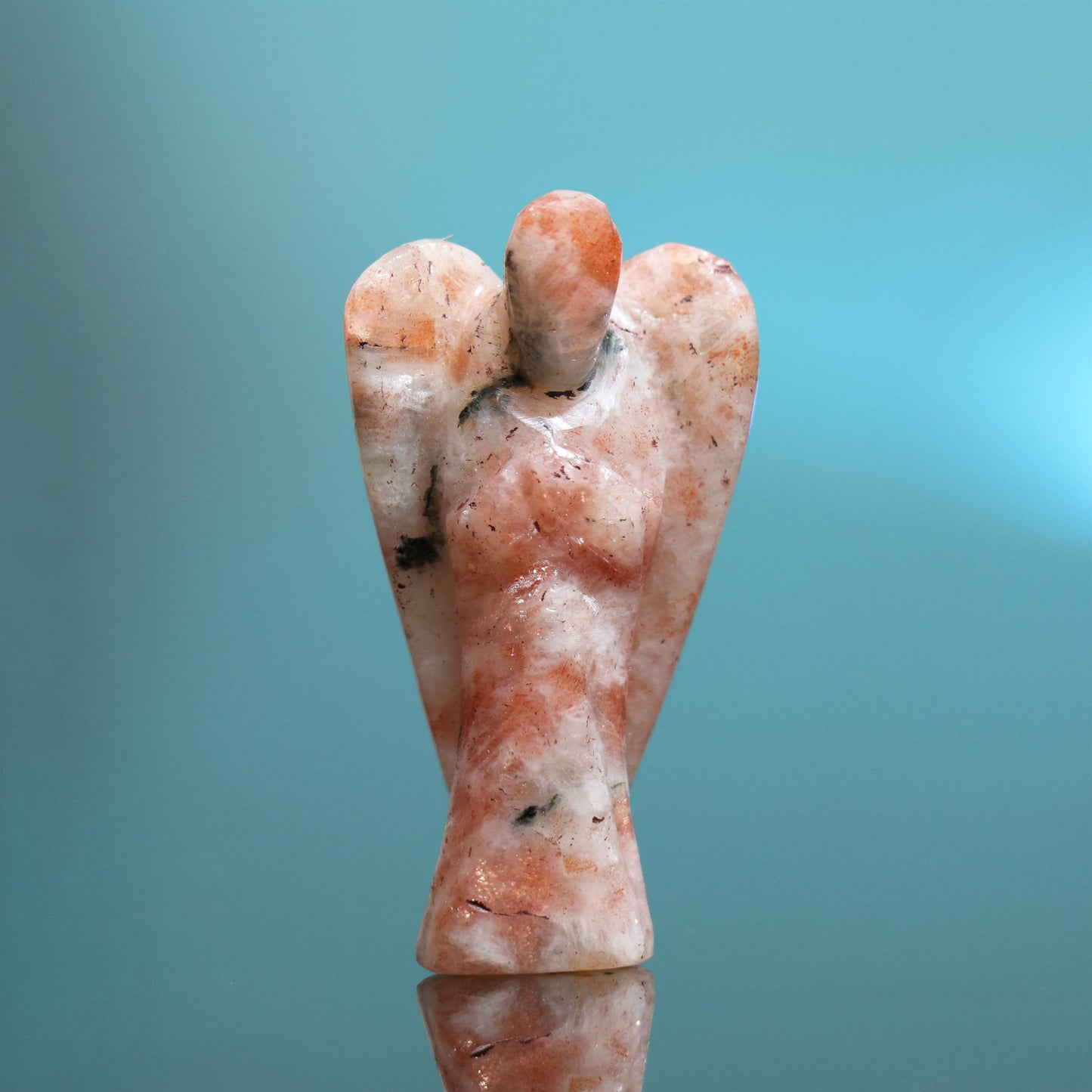 Sunstone Guardian Angel for Love and Peace - TheIndianHand