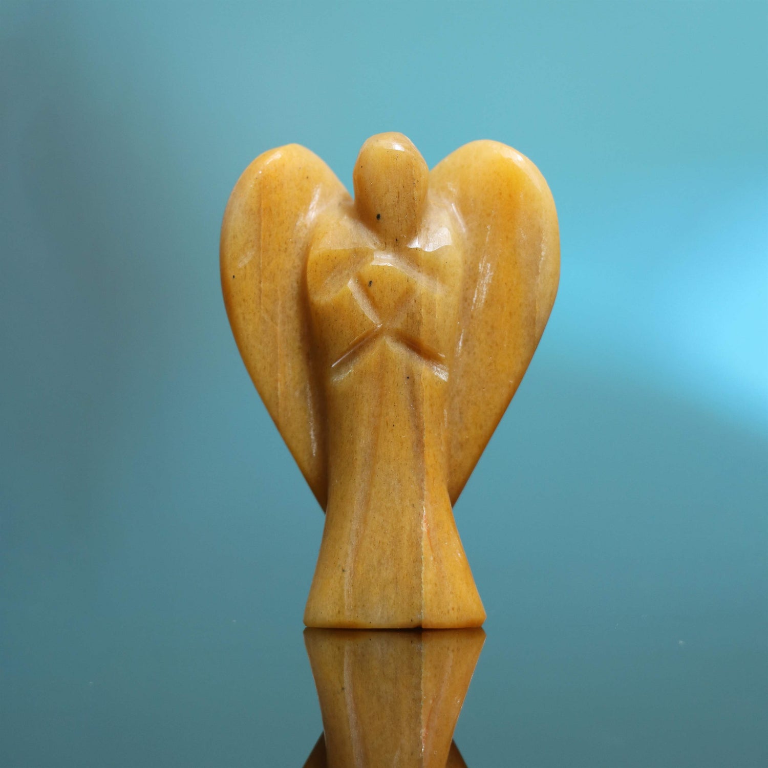 Yellow Aventurine  Angel for Positive Energy - TheIndianHand 