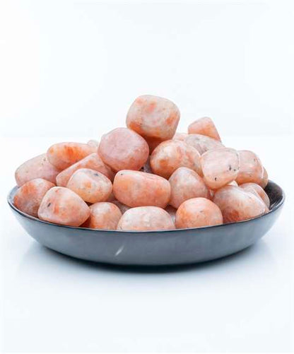 Sunstone Tumbled Stones - TheIndianHand