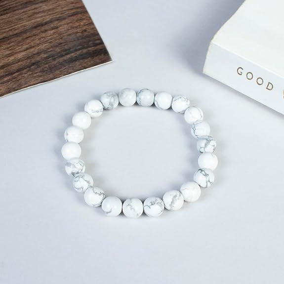 Howlite Crystal Bracelet