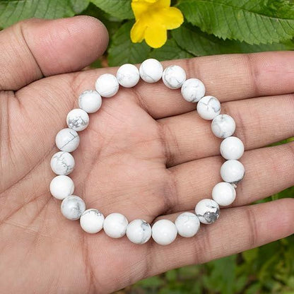 Howlite Crystal Bracelet