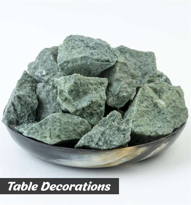 Afghani Jade Rough/Raw Crystal for Tumbling Chakra Balancing - TheIndianHand