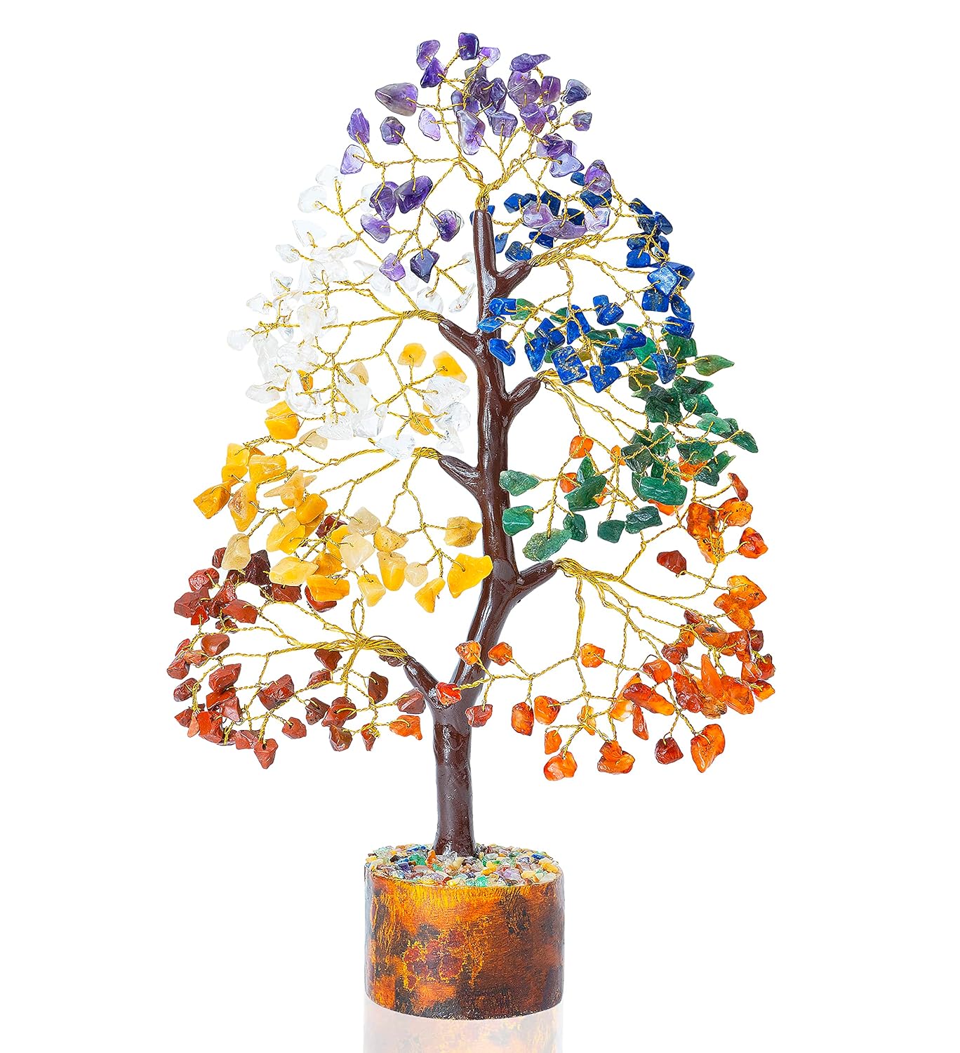 Seven Chakra Crystal Tree of life