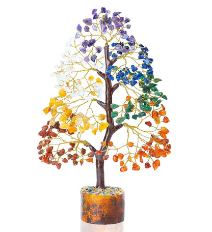 Seven Chakra Crystal Tree of life