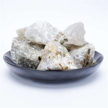 Black Rutile Rough/Raw Natural Crystal for Tumbling Chakra Balancing - TheIndianHand
