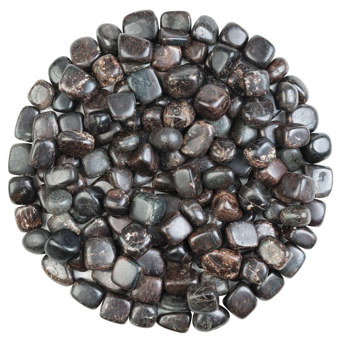 Garnet Tumbled Stones - TheIndianHand 