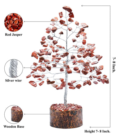 Red Jasper Crystal Tree of Life