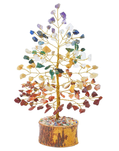Seven Chakra Tree of Life - Crystal Tree