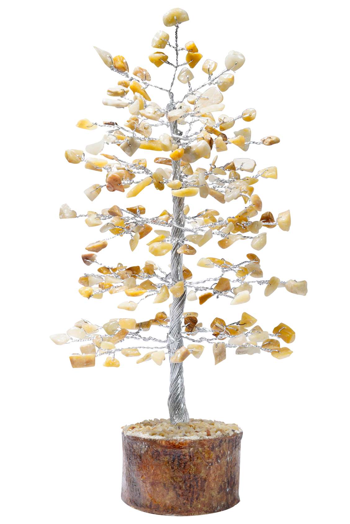 Yellow Aventurine Gemstone Tree of Life